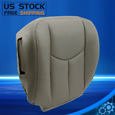 Driver Bottom Seat Cover Gray For 2003 04 05 2006 Chevy Silverado Tahoe Suburban picture