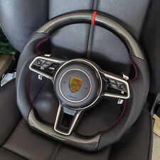 Carbon Fiber Steering Wheel For Porsche 911 GT3 Boxster Cayman Panamera Macan picture
