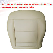 For 2010 To 2014 Mercedes Benz E Class E350 E550 Driver Bottom Seat Cover Beige picture