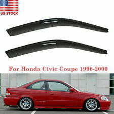 For Honda Civic Coupe 2Door 1996-2000 Window Visor Rain Guards Shades Deflectors picture