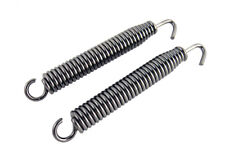 Outlaw Racing Stainless Steel Motorcycle Exhaust Pipe Muffler Springs Pair 38mm picture