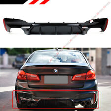 M5 Style Glossy Black Rear Diffuser For 17-23 BMW G30 5 Series W/ M Sport Bumper picture