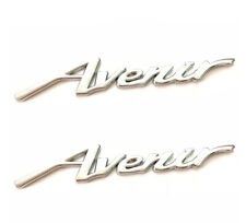 2PCS Avenir Logo Car Side Fender Rear Trunk Emblem Badge Decals (Chrome ) picture