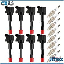 Ignition Coils & Spark Plugs Pack For Honda Civic Hybrid 1.3L l4 2006-2011 picture