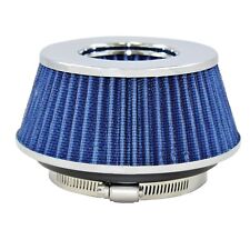 Universal Blue Clamp On Cone Air Filter 3.75