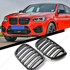 For BMW X3 G01 X4 G02 2018-21 Gloss Double Slat Front Bumper kidney Grill Grille picture