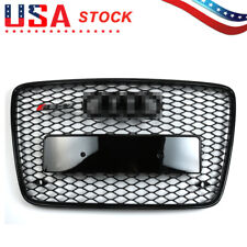 For 2005-2015 Audi Q7 Gloss Black Front Bumper Radiator Vent Mesh Grille Grill picture