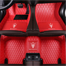 Car Floor Carpets For Maserati Gran Turismo Levante Quattroporte Luxury Custom picture