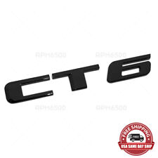 For Cadillac CT6 Rear Trunk Decklid Letter Badge Emblem Nameplate Sport Black picture