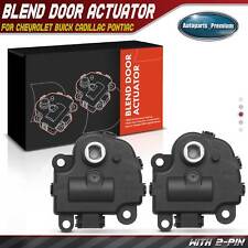 2x Brand New Air Blend Door Actuator for Chevrolet Impala Corvette Buick 604-108 picture