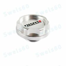 X1 NISMO Polished Billet Racing Oil Cap For Nissan GTR G37 G35 370z 350z -Silver picture