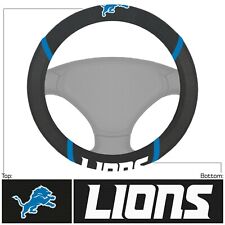 New NFL Detroit Lions Universal Fit Car Truck Steering Wheel Cover Licensed picture