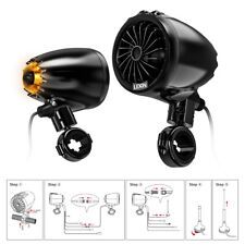 LEXIN Q3 150W Waterproof Bluetooth Motorcycle Stereo Speakers Audio System Radio picture