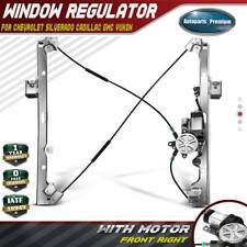 Power Window Regulator with Motor for Chevy Silverado GMC Front Right Passenger picture