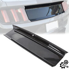 For 2015-23 Ford Mustang Gt Carbon Fiber Printing Rear Trunk Panel Decklid Cover picture