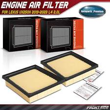 2x Engine Air Filter for Lexus UX250h 2019 2020 2021 2022 2023 2.0L 17801-24040 picture
