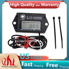 Digital Hour Meter Tachometer Maintenance Reminder Max RPM Recall for Motorcycle picture