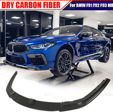 For BMW 8 Series F91 F92 F93 M8 2019-22 DRY CARBON Front Bumper Spoiler Lip Kit picture