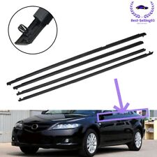 For Mazda 6 2004-2012 4Pcs Weatherstrips Window Trim Belt Outer Sealing Strips picture