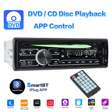 Single 1Din Car Radio Audio Stereo DVD CD MP3 Player APP Bluetooth USB/AUX/SD/FM picture