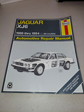 Jaguar XJ6 1988 thru 1994 Automotive Repair Manual by Haynes (49011) (1997) picture