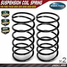 2x Front Left & Right Coil Springs for Ford Focus 2000 2001 2002 2003 2004 2005 picture