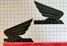Honda Wings Green Fatigue decals 500 Fourtrax Rubicon 130mm tank fuel stickers picture