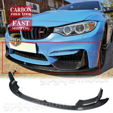 For BMW F80 M3 F82 F83 M4 15-20 MP Style Carbon Fiber Front Bumper Lip Splitter picture