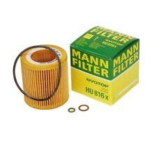 MANN Oil FIlter HU816x BMW 07-17 1,3,5,6,7,X1,X3,X5,X6,Z4 see fitment below picture