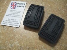 Triumph TR3 TR4 TR250 TR6 GT6 Spitfire TVR Clutch and Brake Pedal Pads NEW picture