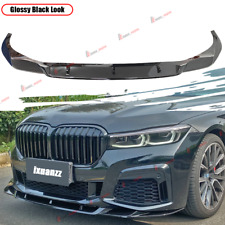 For 2019-2022 BMW G11 G12 740i 750i M760i M Sport Gloss Black Front Lip Splitter picture