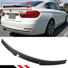 FOR 2014-19 BMW F36 4 SERIES GRAN COUPE 4DR CARBON FIBER M4 STYLE TRUNK SPOILER picture