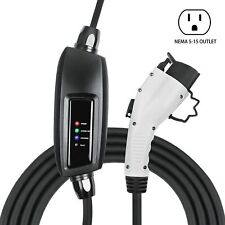 Lectron Level 1 Electric Vehicle Charger 16A 110V 21ft J1772 NEMA 5-15 EV picture