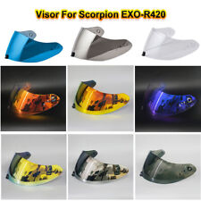 Visor for Scorpion EXO-R420 Face Helmet Lens Replacement Pinlock Ready Shield picture