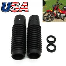 Front Fork Boot Rubber Seal Set For Honda CB125 CL125  S90 CT90 CT110 CL90 Trail picture