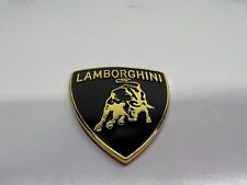 Lamborghini Front Hood Badge Emblem Decal - Gold (Fits: Gallardo, Murcielago) picture