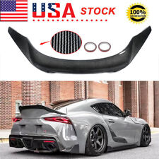 For 2020-2022 Toyota Supra GR A90 A91 MK5 Highkick Trunk Spoiler Carbon Look ABS picture