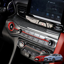 For Hyundai Veloster JS Carbon Fiber Style Center Control Panel Cover Trim picture