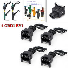 4PCS Car Fuel Adapter Connector Wiring Plugs Clips Kit for EV1 Fuel Injectors picture