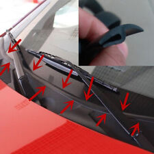 Car Rubber Seal Under Front Windshield Panel Sealed Trim Moulding Strips Black  picture