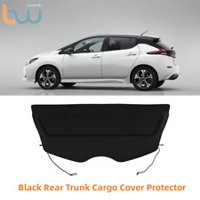 For Nissan Leaf 13 2014-2017 Black Rear Trunk Cargo Cover Protector 799103NL1B picture