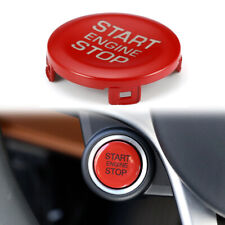 For Alfa Romeo Stelvio Giulia 2017-2021 Red Car Start Button Ignition Cover Trim picture