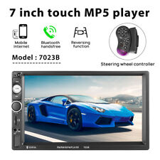 Car Radio Stereo 7 Inch Double 2DIN TF USB AUX Input FM Touch Screen MP5 Player picture