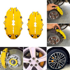 Yellow 3D Style Front+Rear Car Disc Brake Caliper Cover Parts Brake Accessories picture