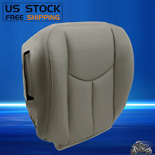 Driver Bottom Seat Cover Fit 2003 2004 2005 2006 Chevy GMC Yukon Gray picture