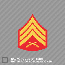 E-5 Sergeant Insignia Sticker Decal Vinyl usmc marine corps picture