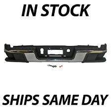 NEW Chrome Steel Rear Bumper Assembly for 2015-2022 Chevy Colorado GMC Canyon picture
