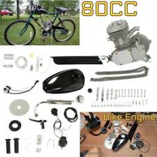 80cc 2-Stroke Bike Cycling Motorized Bicycle Engine Motor Kit Muffler Petrol Gas picture