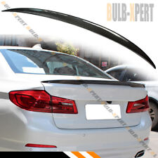 FOR 17-2023 BMW G30 530i 540i 5 SERIES REAL CARBON FIBER TRUNK LID SPOILER WING picture