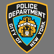 NYPD Police Vinyl Sticker Car Truck Window Decal New York Police Department picture